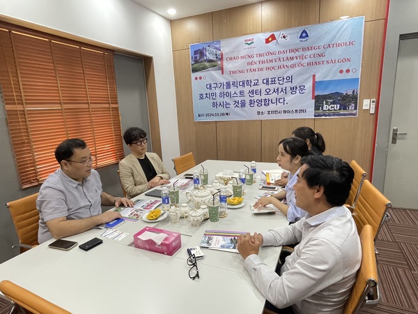 Du học Hiast liên kết trường Đại học Daegu Catholic Hàn Quốc 28.3.2024