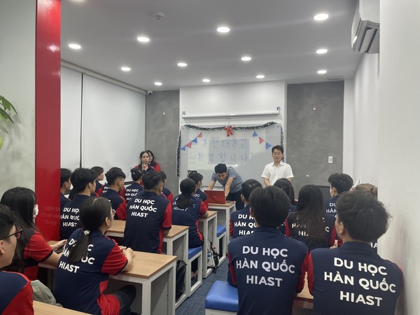 Học viên Du học Hiast Gặp gỡ Trường Đại học Gachon Hàn Quốc ngày 22.12.2023