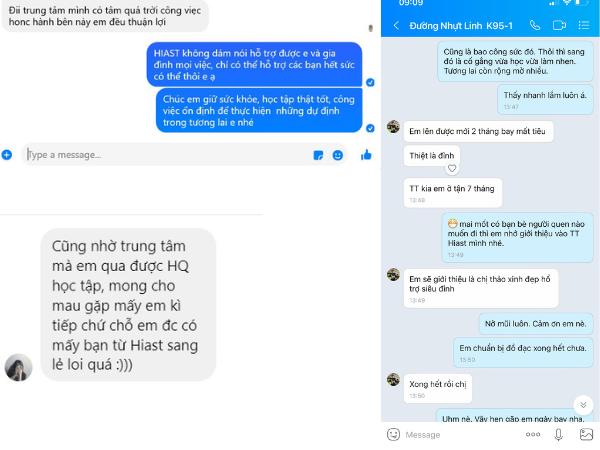 review du học hiast mới nhất 