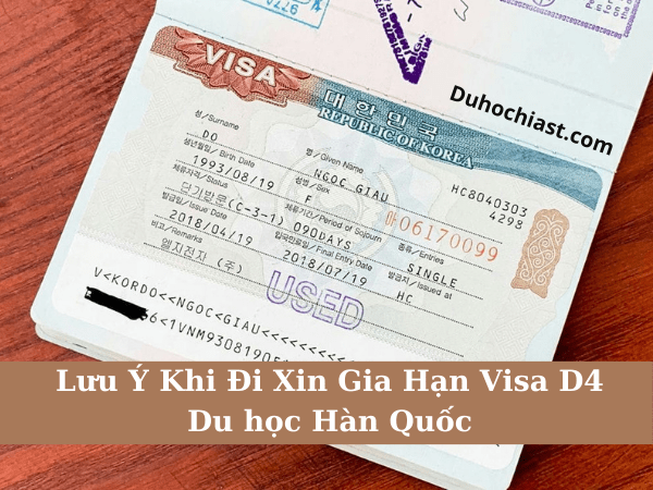Visa D4-1 có thời hạn bao lâu 