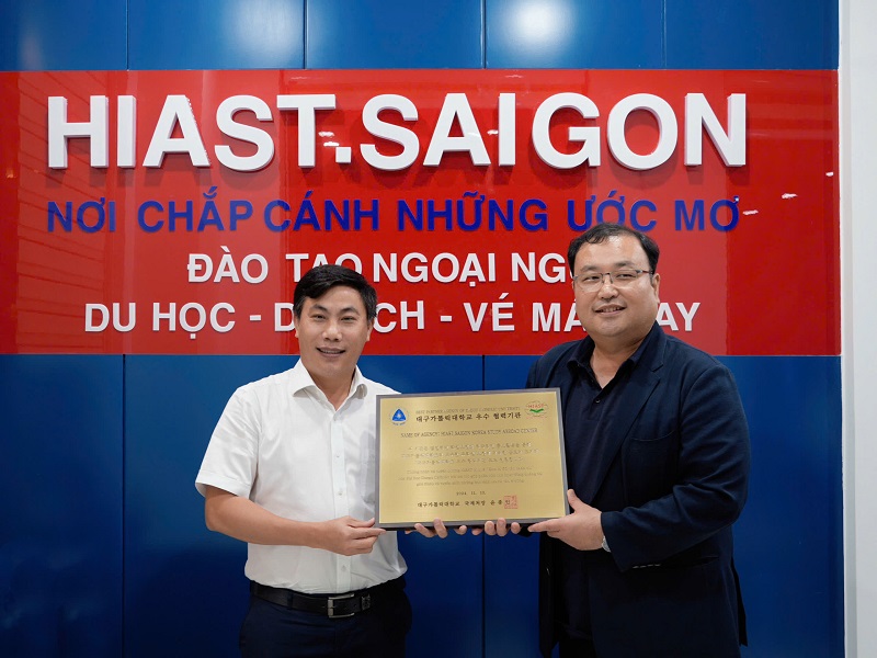 Du học Hiast là Best Partner Agency Of Daegu Catholic University