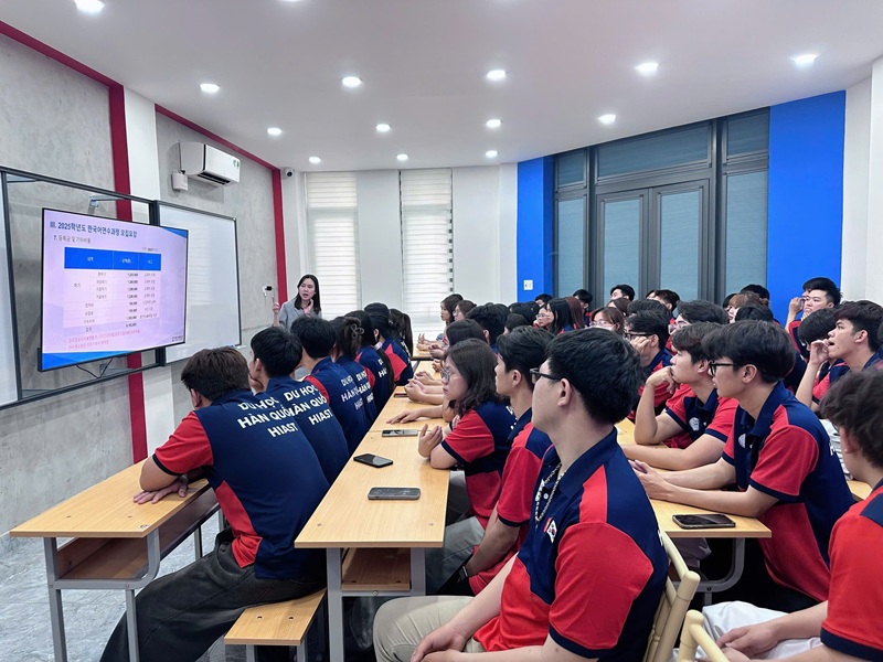 Đại Học Dongshin giao lưu Học Viên Hiast ngày 24.3.2025