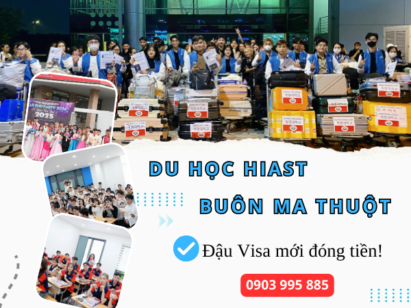 Du học Hiast chi nhánh Buôn Ma Thuột