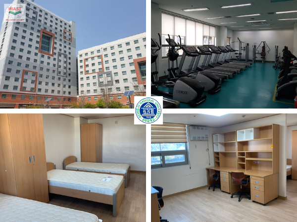 ký túc xá đại học quốc gia kongju hàn quốc
