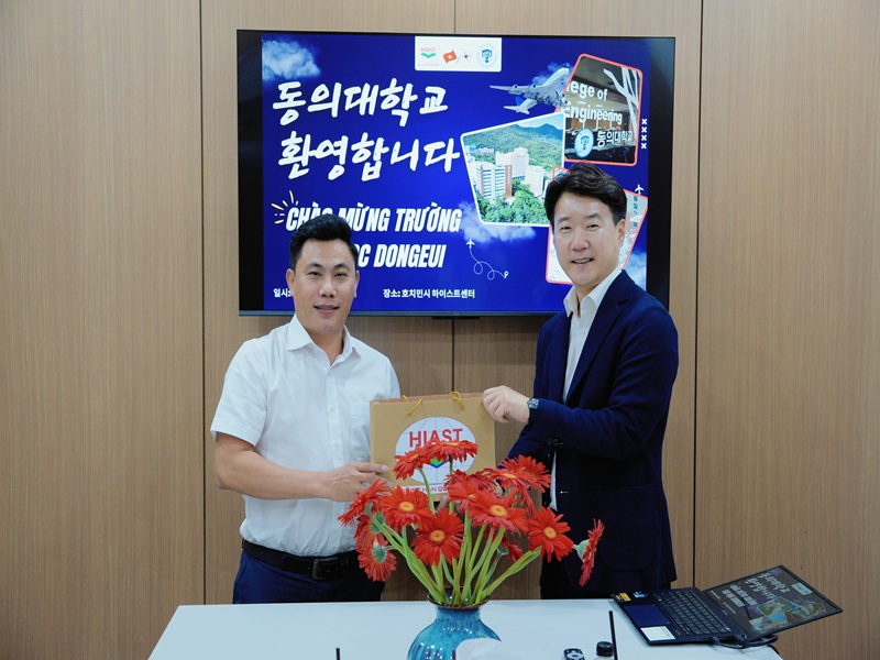 đại học dongeui đến thăm du học hiast tháng 5/2025