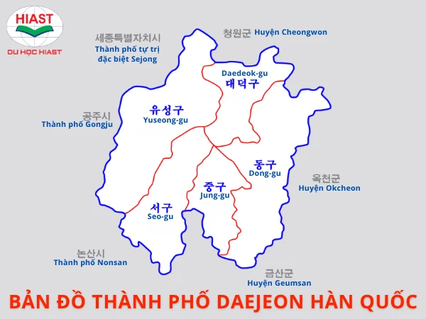 Daejeon cách Seoul bao xa