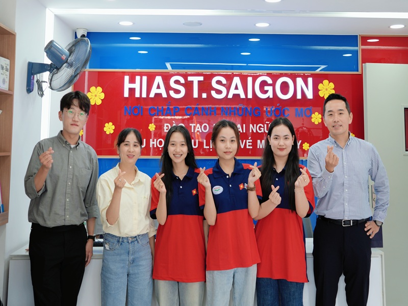 Đại Học Keimyung đến thăm Du Học Hiast ngày 27.5.2025
