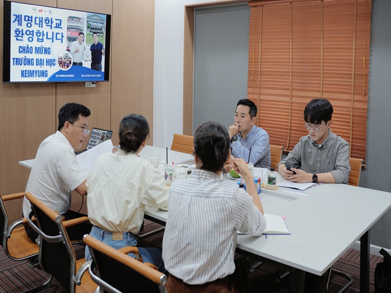 Đại Học Keimyung Gặp Gỡ Du Học Hiast ngày 27.5.2025