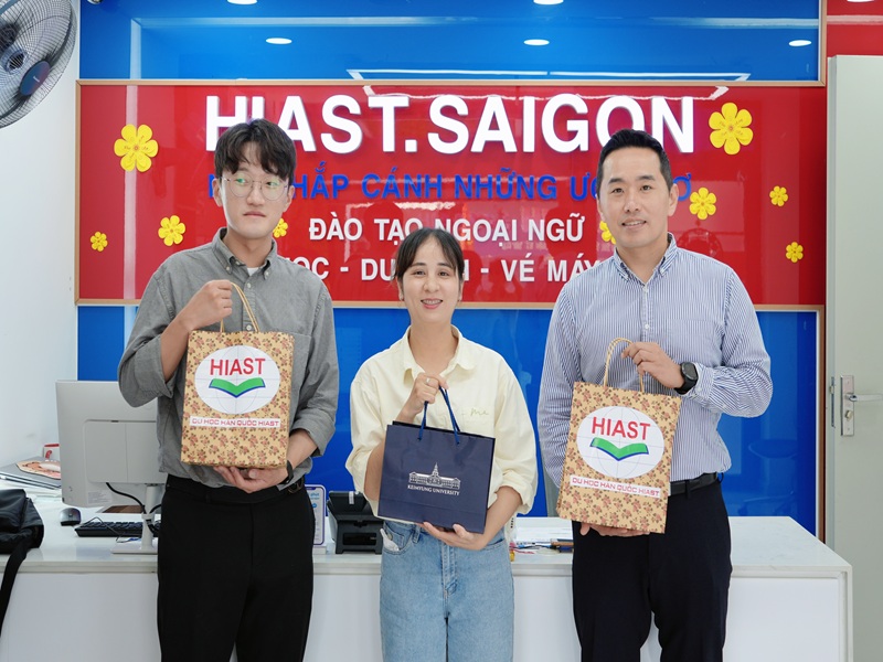 Trường Đại Học Keimyung đến thăm Du Học Hiast ngày 27.5.2025