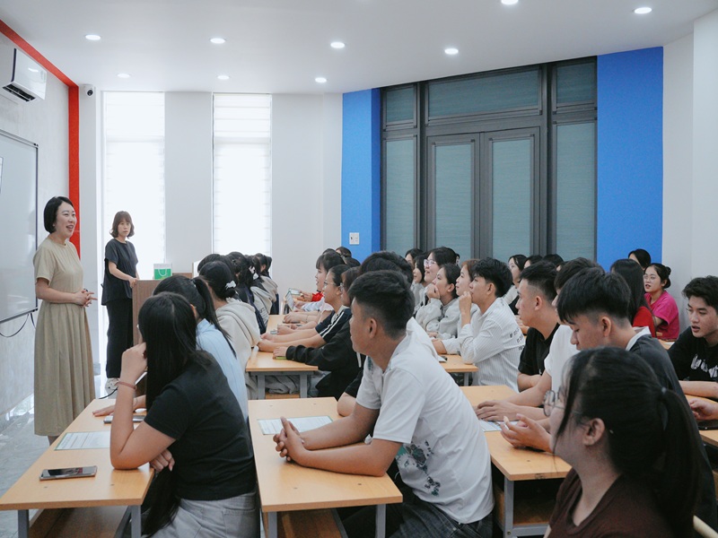 Đại Học Quốc gia Chonnam gặp gỡ học viên hiast T7.2025
