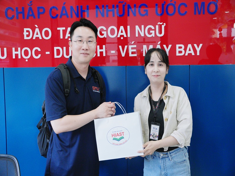 Đại Học Sunmoon Gặp Gỡ Du Học Hiast 22.7.2025