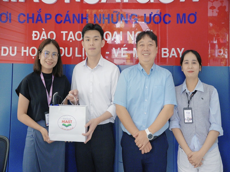 Đại học Gyeonggi đến thăm Du học Hiast ngày 29.7.2025