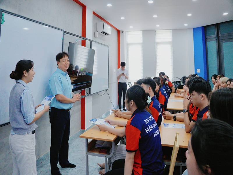 Đại học Gyeonggi đến thăm Du học Hiast tháng 7.2025