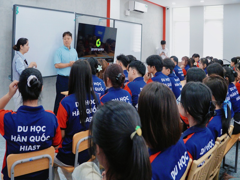 Đại học Gyeonggi gặp gỡ Học viên Hiast tháng 7.2025