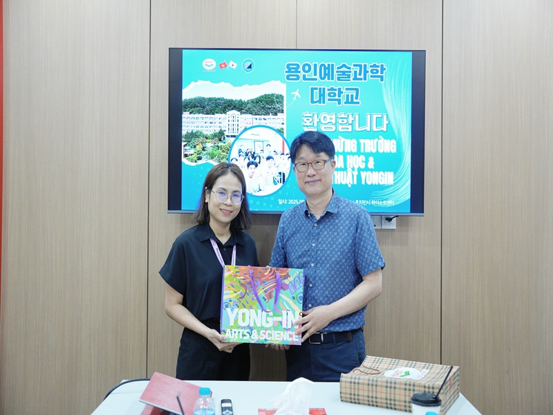 Khoa học Nghệ thuật Yongin Gặp Gỡ Du Học Hiast 13.8.2025