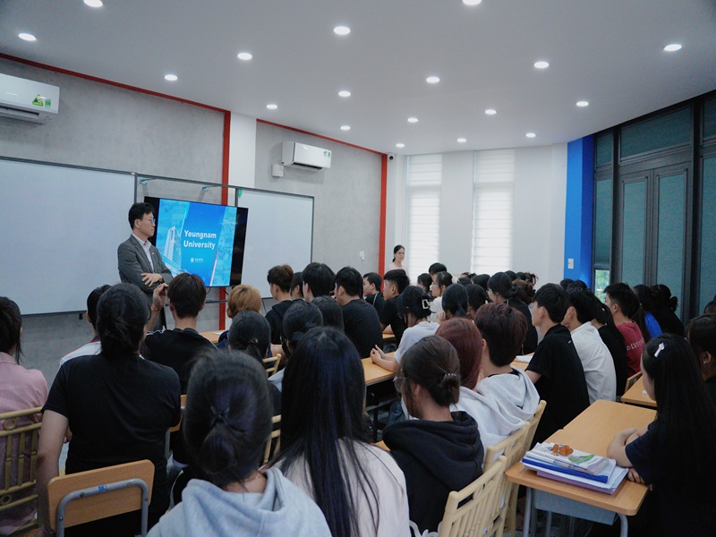 Trường Đại học Yeungnam đến gặp du học hiast tháng 8.2025