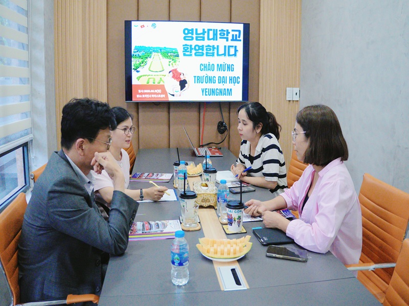 Trường Đại học Yeungnam gặp gỡ du học hiast tháng 8.2025