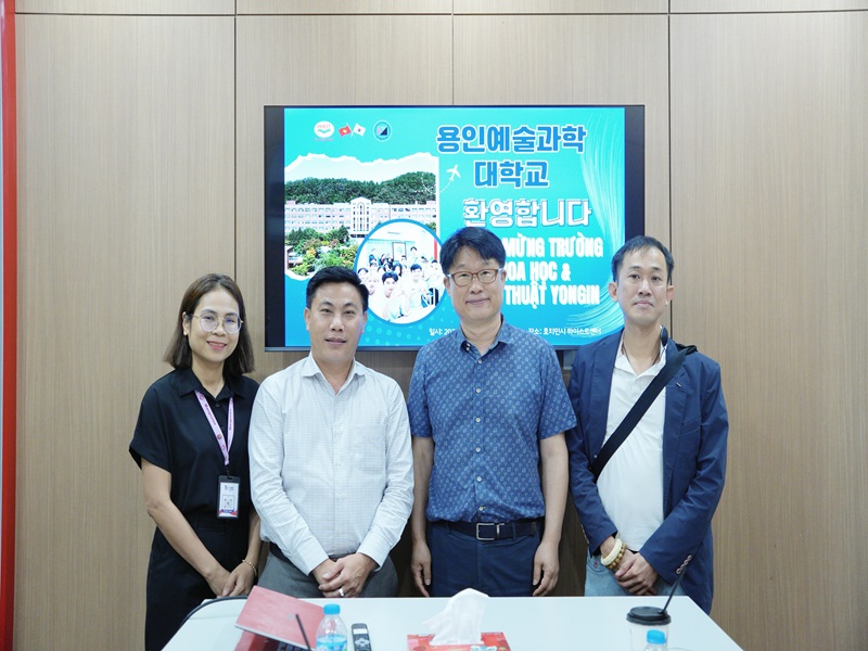 Trường Khoa học Nghệ thuật Yongin Gặp Gỡ Du Học Hiast 13.8.2025