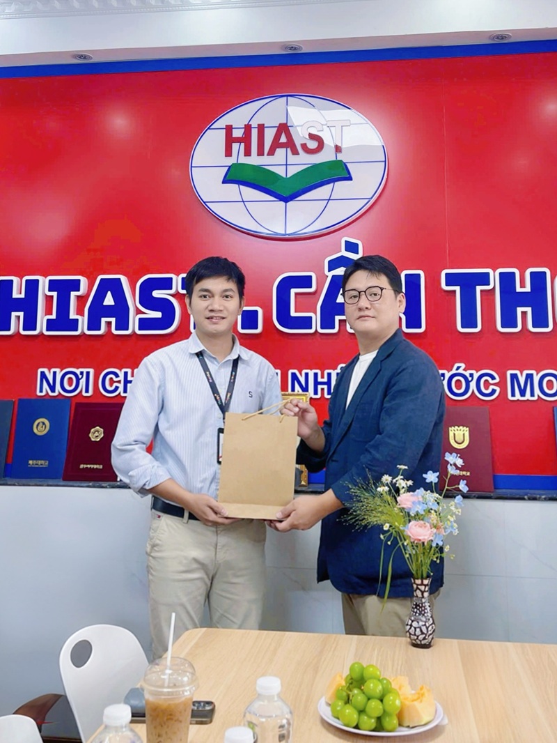 Đại học Sunmoon đến thăm Du học Hiast Cần Thơ tháng 8/2025