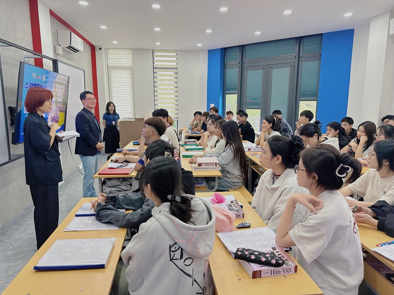 Đại Học Nữ Sinh Suwon đến thăm Du Học Hiast tháng 9/2025