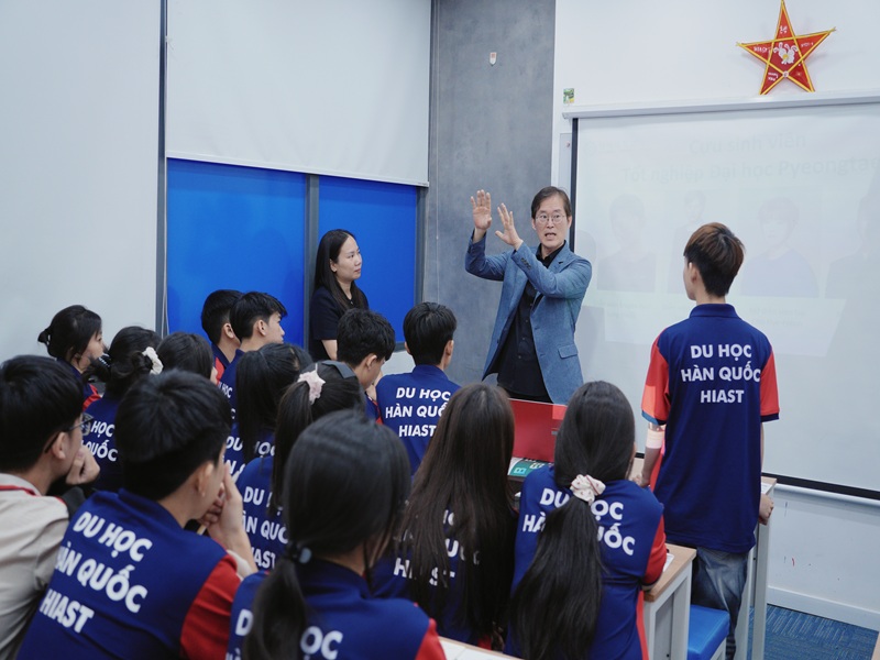 Đại học Pyeongtaek Hàn Quốc gặp gỡ Du học Hiast tháng 9/2025