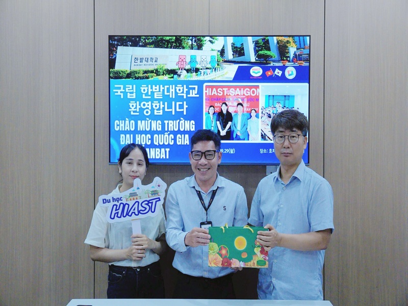Đại Học Quốc Gia Hanbat Gặp Gỡ Du Học Hiast Ngày 29/9/2025