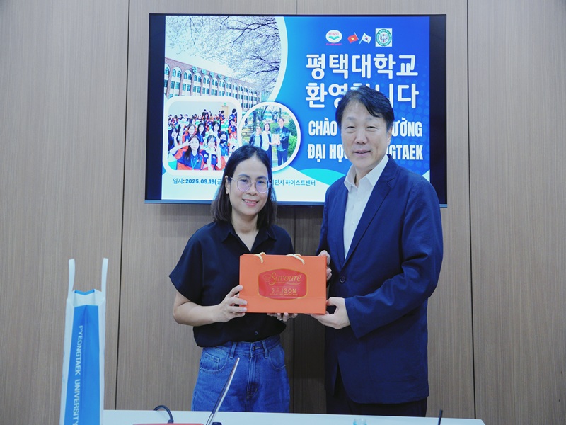 Trường Đại học Pyeongtaek đến thăm Du học Hiast tháng 9/2025