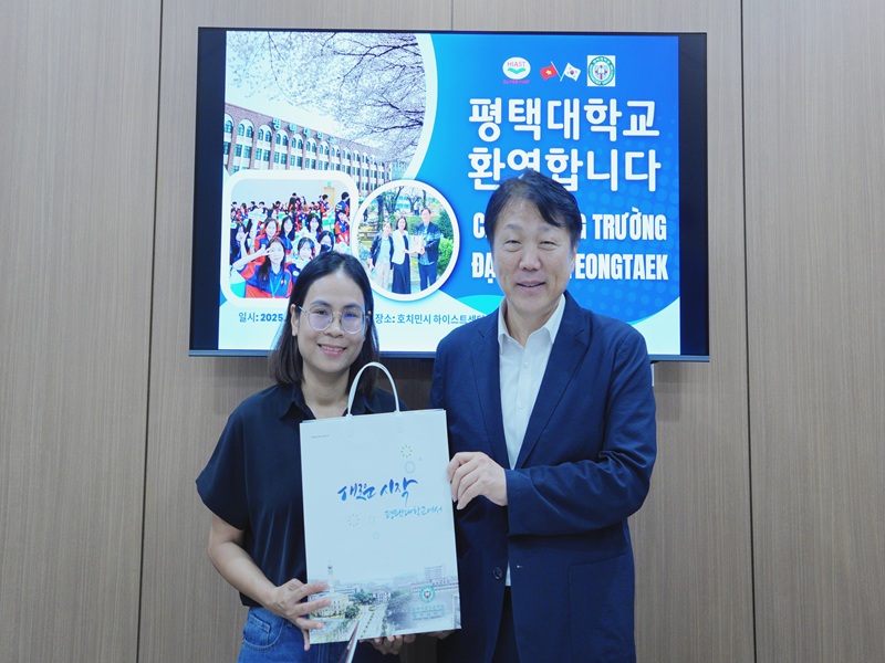 Trường Đại học Pyeongtaek gặp gỡ Du học Hiast tháng 9/2025