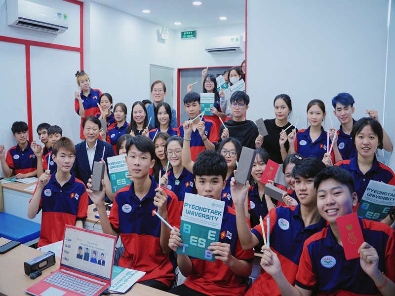 Trường Đại học Pyeongtaek gặp gỡ học viên Du học Hiast tháng 9/2025