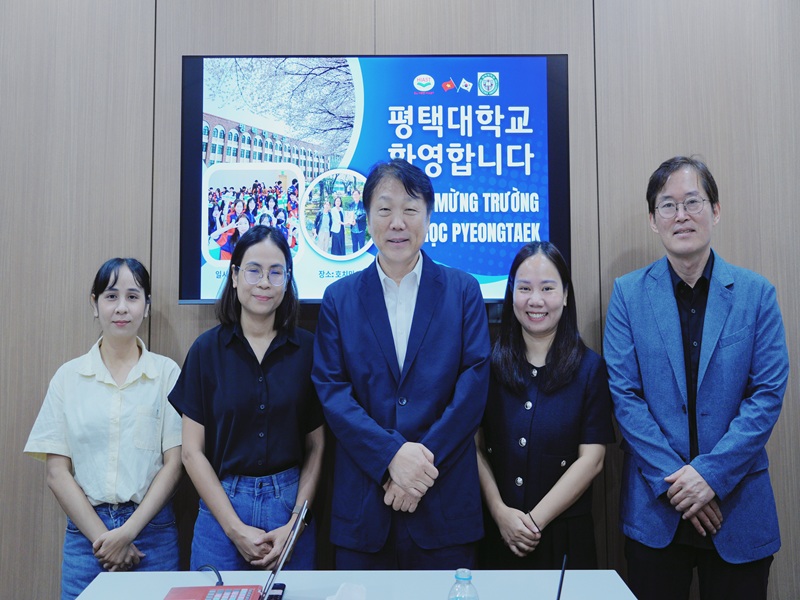 Trường Đại học Pyeongtaek Hàn Quốc gặp gỡ Du học Hiast