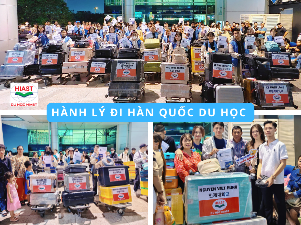 chuẩn bị hành lý đi du học hàn quốc