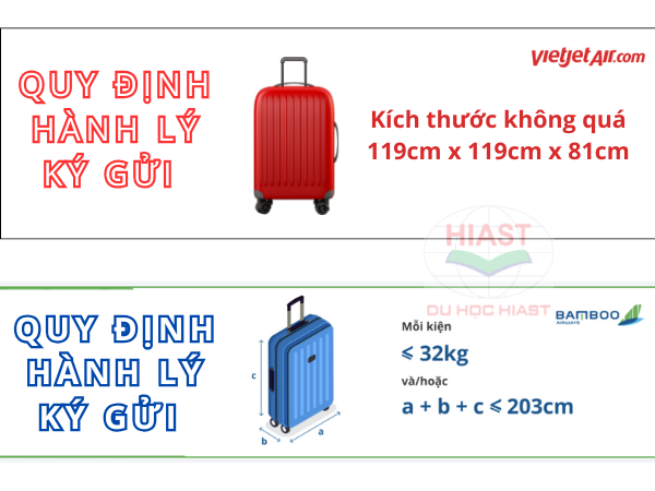 hành lý ký gửi đi hàn quốc