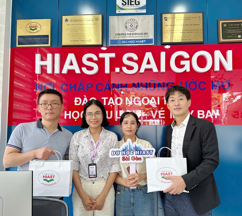 Đại Học Daegu Catholic đến thăm Du Học Hiast Cơ sở 3 HCM