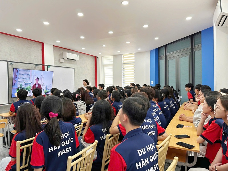 Đại học Gwangju đến thăm du học Hiast 23/10/2025