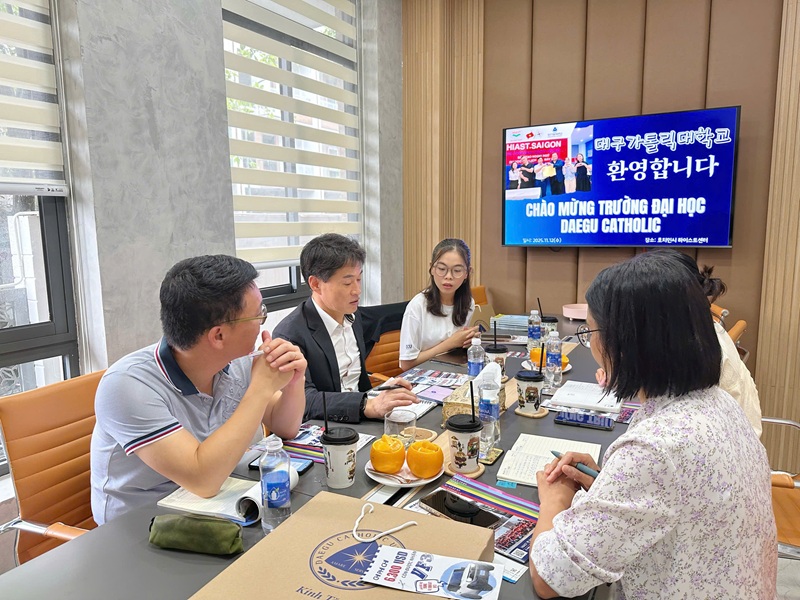 Trường Đại Học Daegu Catholic Gặp Gỡ Du Học Hiast Ngày 12/11/2025