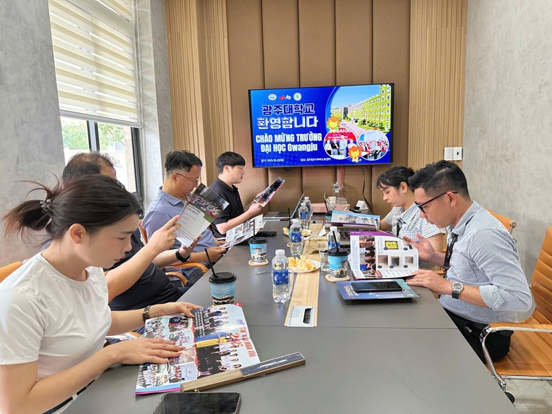 Trường Đại học Gwangju đến thăm du học Hiast 23/10/2025