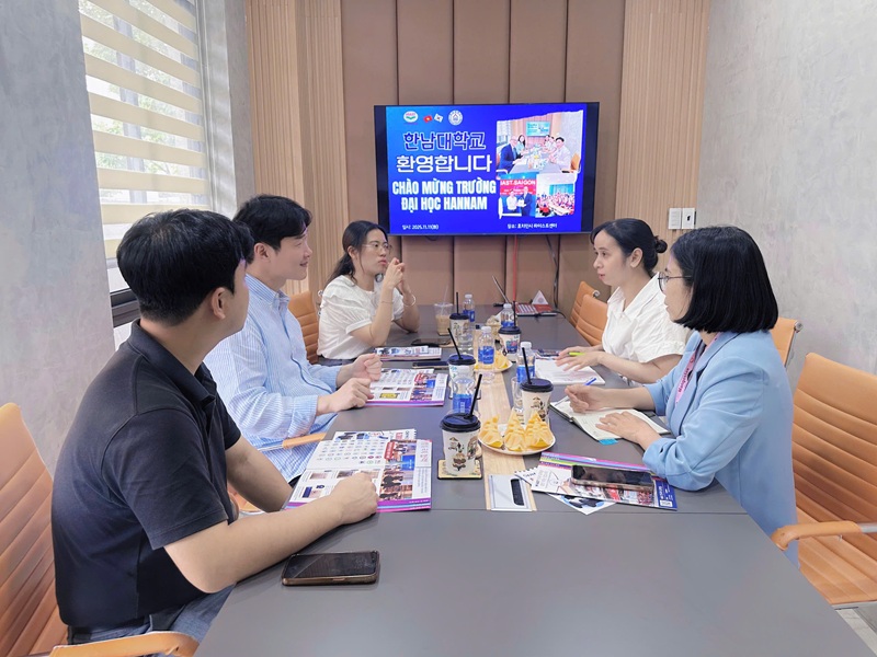 Trường Đại Học Hannam đến thăm Du Học Hiast Sài Gòn ngày 11/11/2025