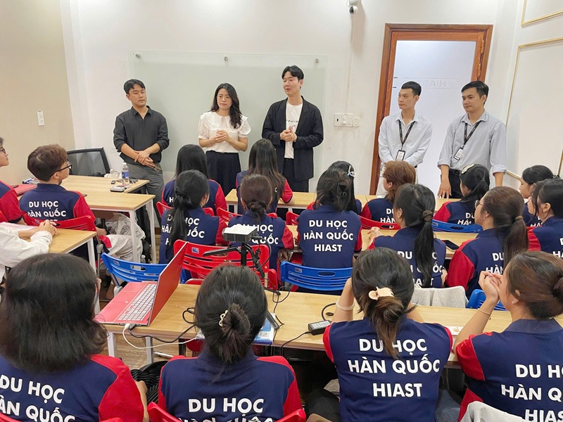 Trường Đại Học Hannam giao lưu Học viên Du Học Hiast Cần Thơ ngày 14/11/2025