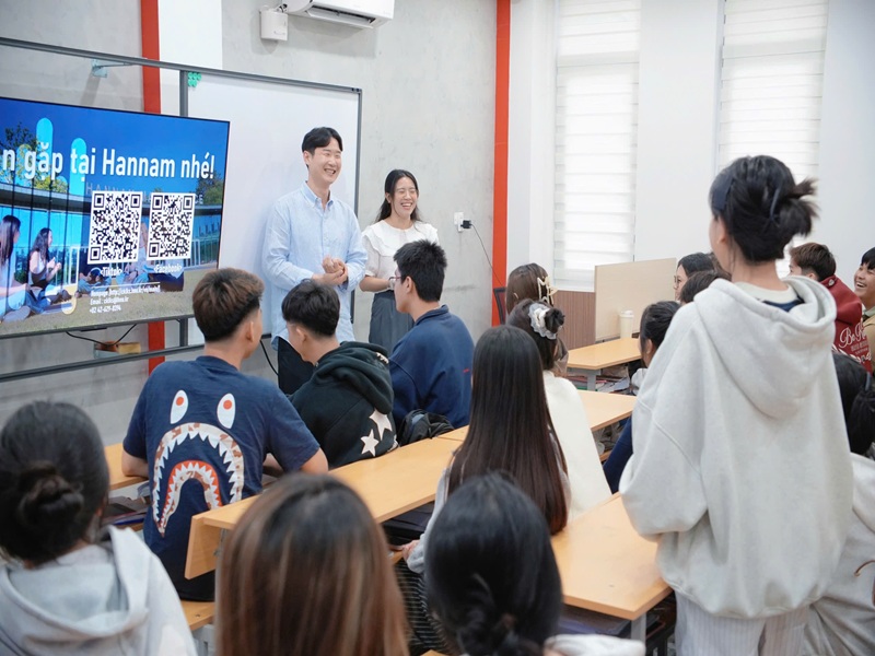 Trường Đại Học Hannam giao lưu Học viên Du Học Hiast Sài Gòn ngày 11/11/2025