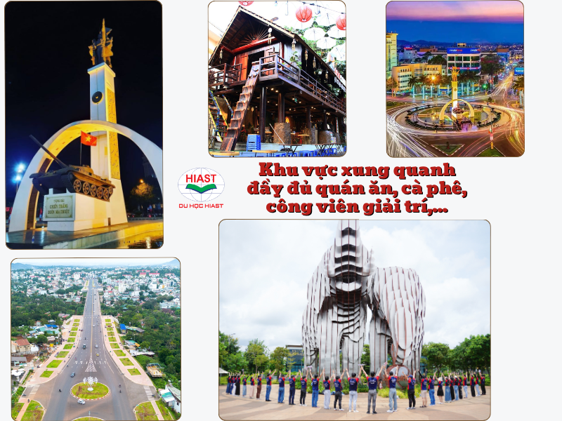 cơ sở vật chất du học hiast buôn ma thuột