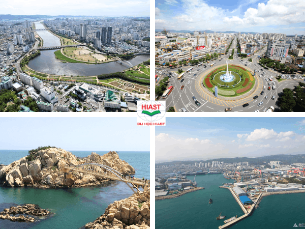 ulsan cách seoul bao xa