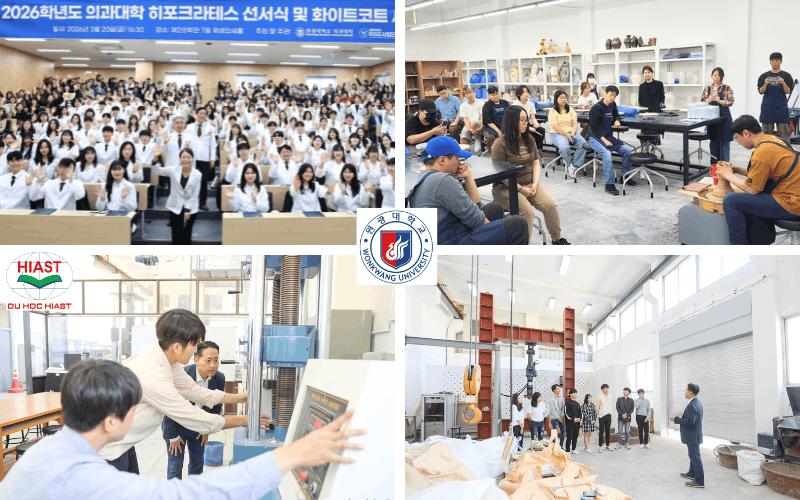 đại học wonkwang chuyên ngành