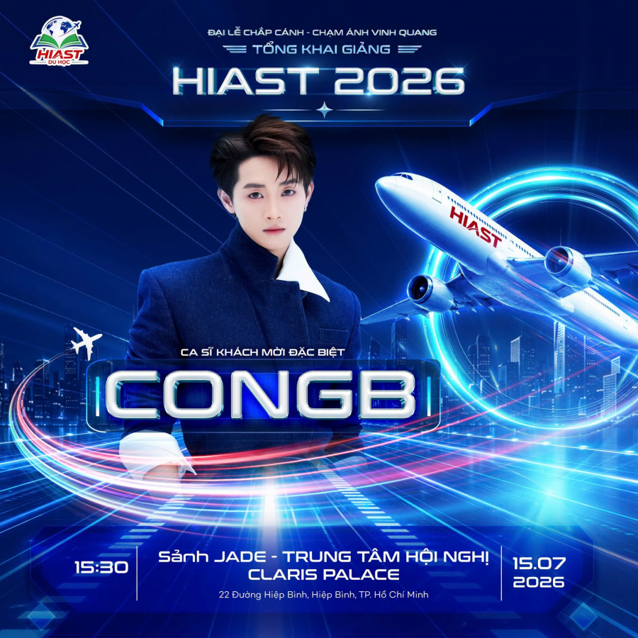 Tổng Khai Giảng HIAST 2026 Chào Đón CONGB - 7 Trường Đại Học Hàn Quốc