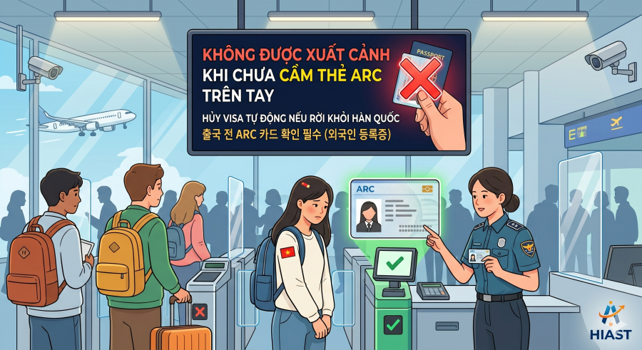 Hướng Dẫn Cách Làm Thẻ Căn Cước ARC Hàn Quốc Cho Du Học Sinh