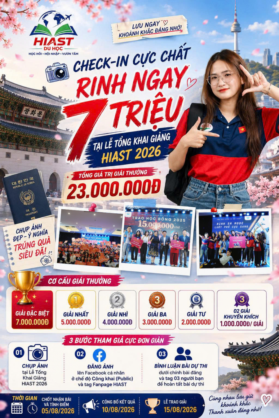 Cuộc thi ảnh Tổng Khai Giảng HIAST 2026 