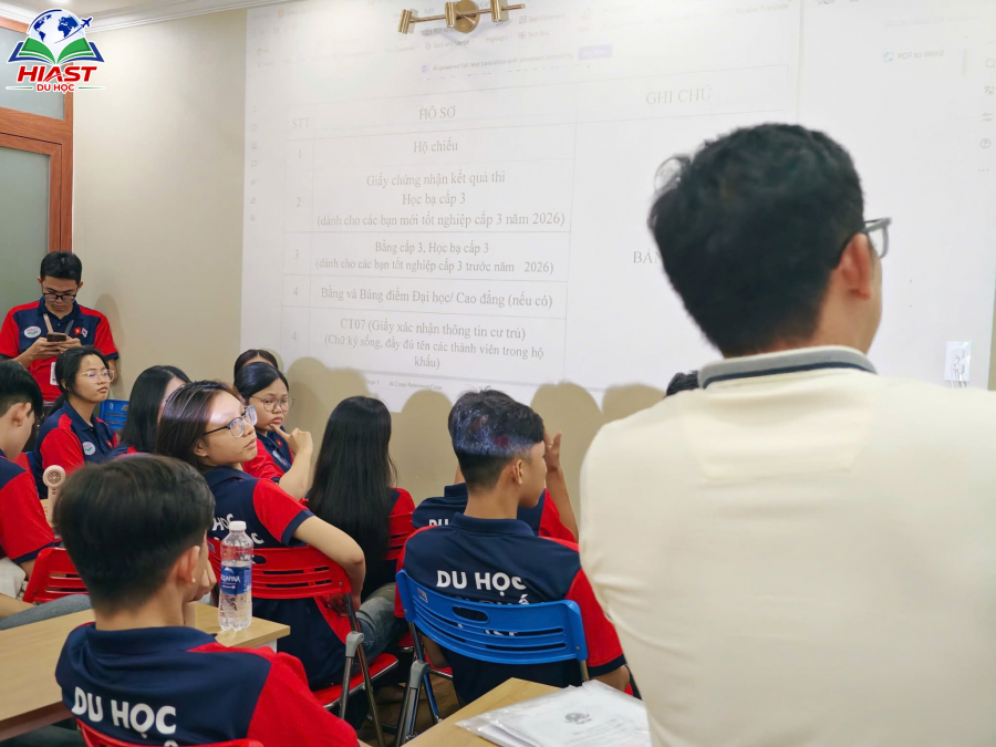 Chuyến công tác HIAST TP.HCM về Cần Thơ – Hướng dẫn hồ sơ Du học & tiệc gắn kết học viên 2K8