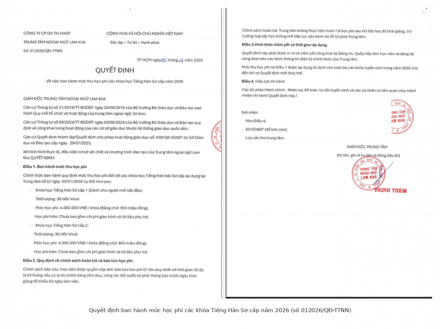 Đào tạo ngôn ngữ