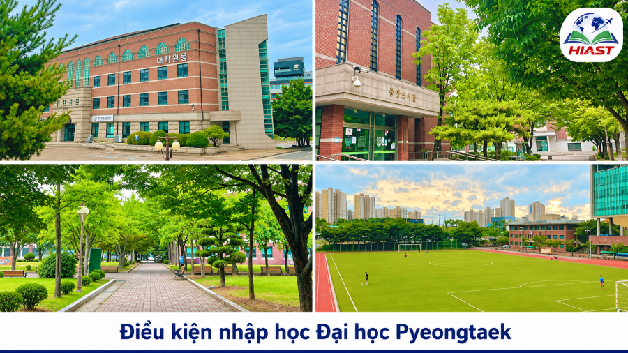 Đại học Pyeongtaek tuyển sinh năm 2027 và chính sách học bổng mới nhất