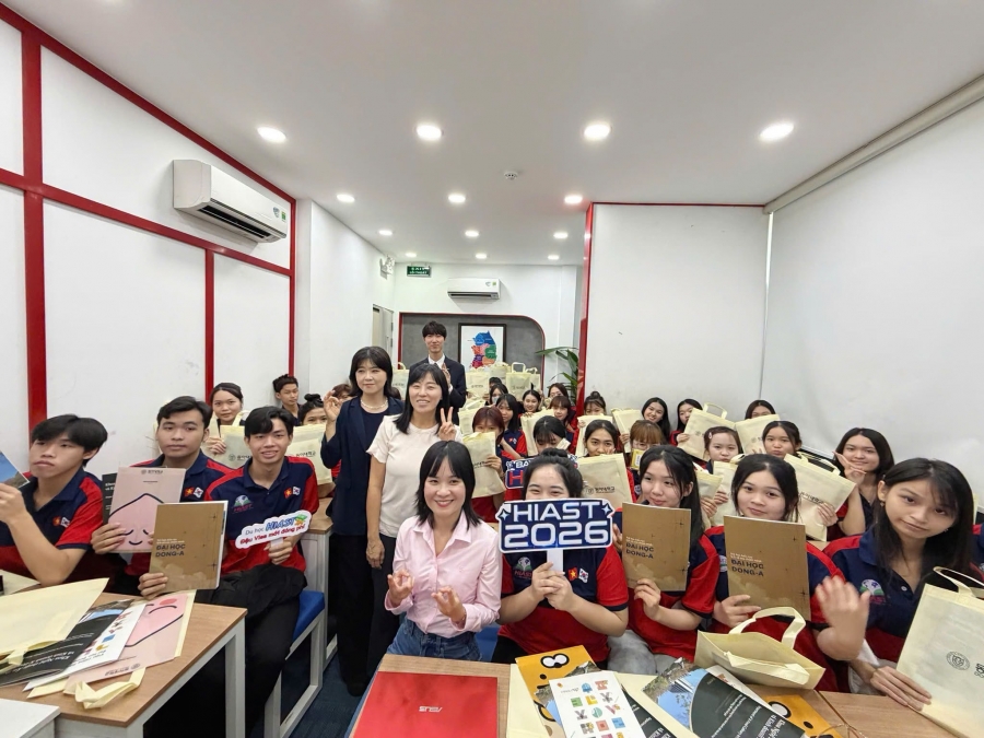 HIAST đón đại diện Đại học Dong-A đến thăm và giao lưu ngày 20/10/2026