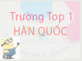 Các trường Đại học  Top 1 tại Hàn Quốc
